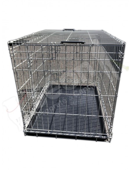 CAGE PLIANTE ACIER CHIENS