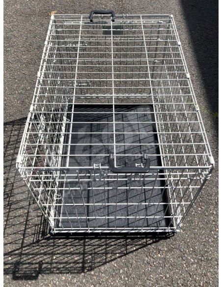 CAGE ACIER TRANSPORT CHIEN